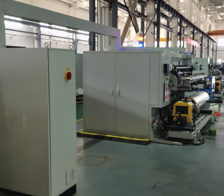 Max.12μm Substrate Slitting Rewinder Makine Max. 80M Per Min. Çalışma Hızı