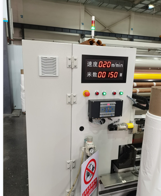 2100mm Substrat Genişliği Vinder Rewinder Makine Turret Slitter Rewinder Rewinder Makine Üreticileri