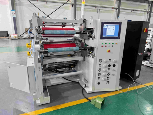 Büyük dokunmatik ekran insan-makine işletim sistemi kesme makinesi çelik sarmal kesme makinesi