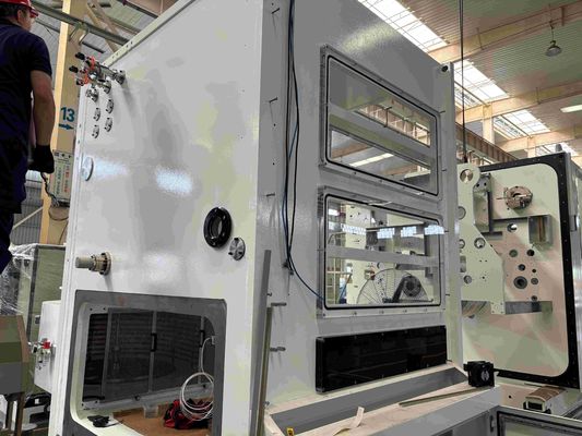 75mm Vakum Kaplama Sistemleri buharlaştırma kaynağı invertör frekans kontrolü